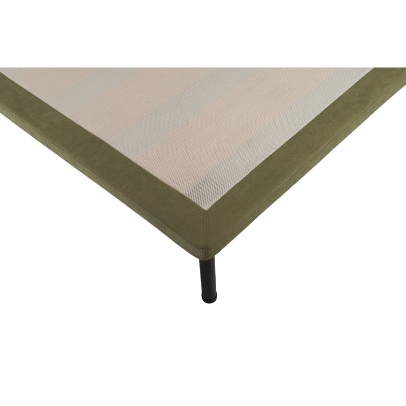 Scandinavian style solid oak slatted bed frame