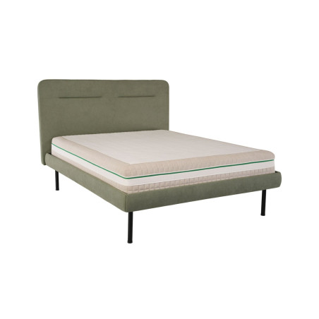 Solid pine slatted frame single bed with trundle