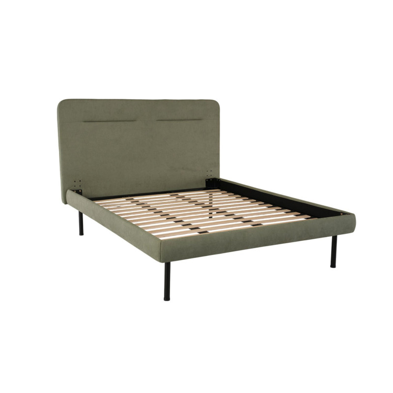 Solid pine slatted frame single bed with trundle