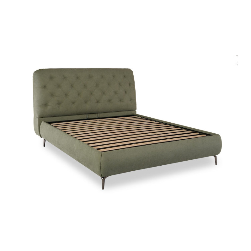 Folding metal frame guest bed with mattress included