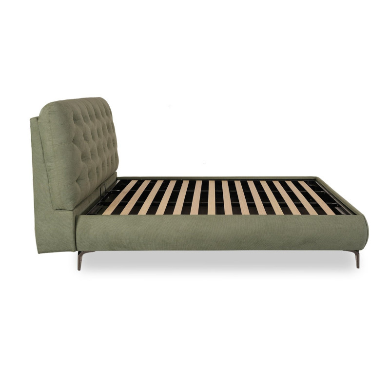 Folding metal frame guest bed with mattress included